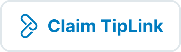 TipLink white claim badge